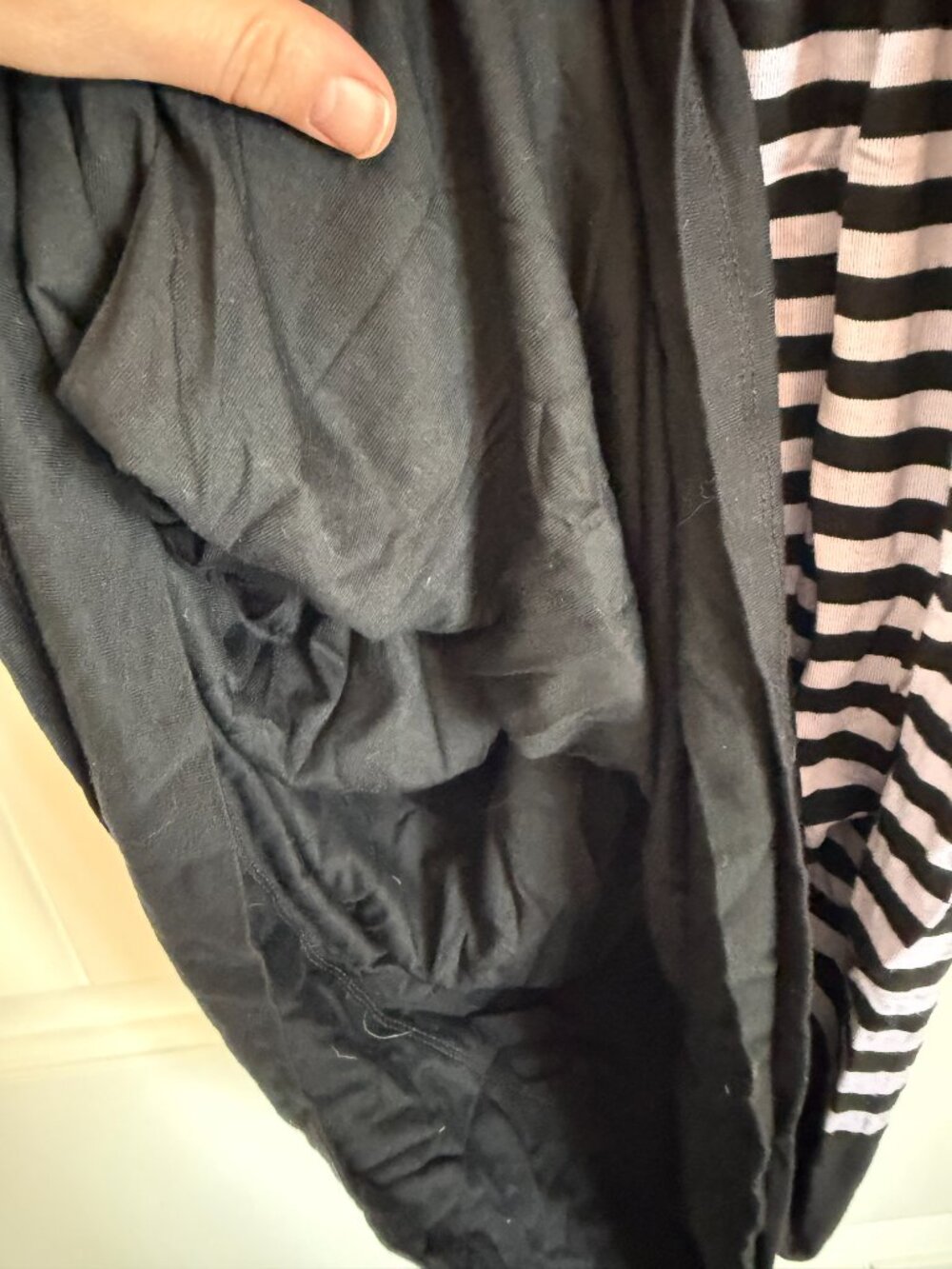 NWT Soma REVERSIBLE sleeveless dress featuring a unique black grey ombre. Size S - Picture 5 of 7